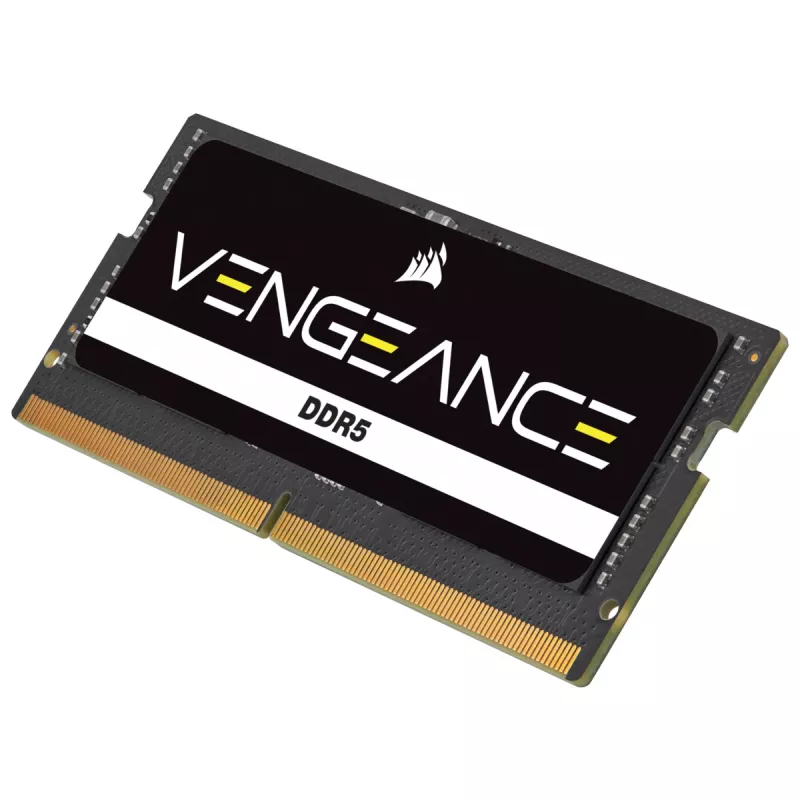 SO-DIMM 64 GB DDR5-4800 (2x 32 GB) Dual-Kit, Memory Czarny, CMSX64GX5M2A4800C40, Vengeance