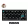 Mechaniczna klawiatura Keychron Q1 Ultra 8K — układ 75%, USB + RF Wireless + Bluetooth, RGB, czarna