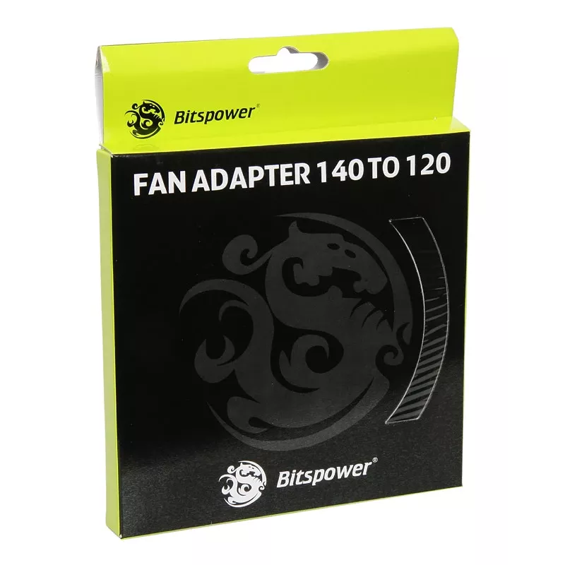 Zestaw montażowy BitsPower BP-FA140120-BK do wentylatorów 140 mm, czarny