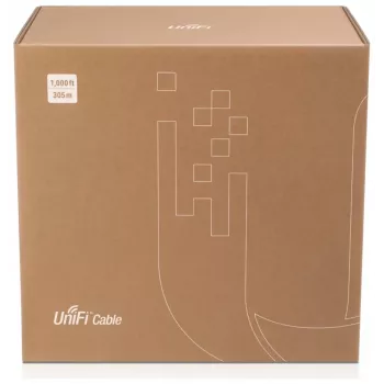 Kabel sieciowy Ubiquiti U-Cable-C6-CMP U/UTP Cat6 305m Biały