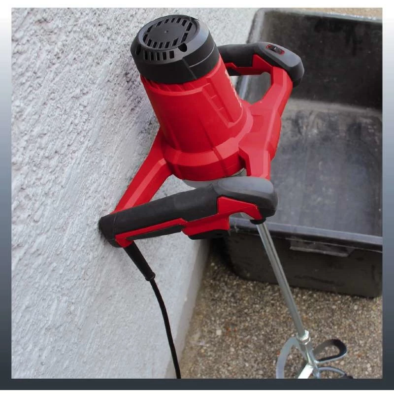 Einhell TE-MX 1600-2 CE - Mörtel - Farbe - Pulver - Schwarz - Rot - M14 - Ergonomisch - 750 RPM - 1600 W