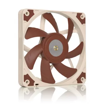 Wentylator Noctua NF-A12x15 FLX — 120 mm cienki wentylator obudowy PC 15 mm, 12 V, 1850 RPM, 94,2 m³/h, 23,9 dB, 3-pin