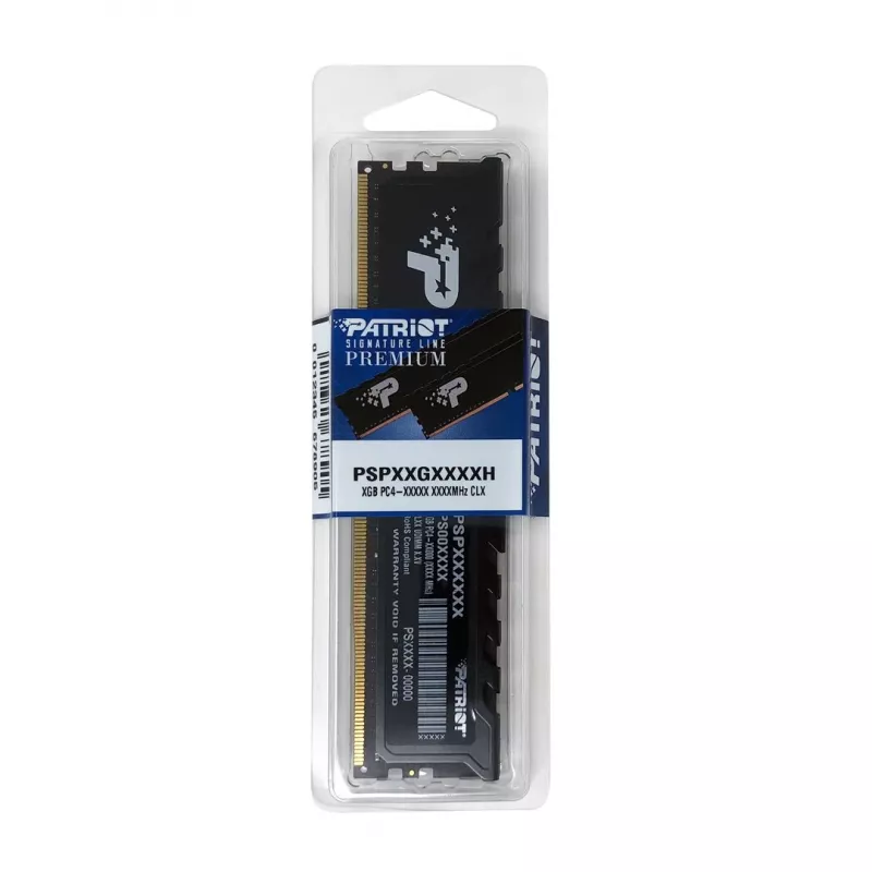 Pamięć RAM do komputerów stacjonarnych PATRIOT Premium Czarny DDR4 32 GB 3200 MHz CL22 1x32GB wysokość 37 mm