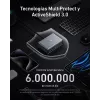Ładowarka GeNPrime 200W GaN 4xUSB-C 2xUSB-A Czarna