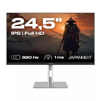 JAPANNEXT JN-IPS245G320F-HSP monitor komputerowy 62,2 cm (24,5 cala) 1920 x 1080 pikseli Full HD LCD Czarny