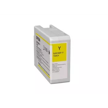 Kaseta z tuszem Epson SJIC55(Y) do ColorWorks CW-D6500/D6000 Żółty