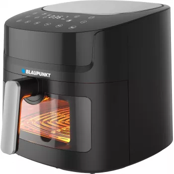 Frytkownica beztłuszczowa BLAUPUNKT AFD712 — pojemność 7,2 l, 1800 W, cyfrowe sterowanie dotykowe, 40–200°C, minutnik 60 min