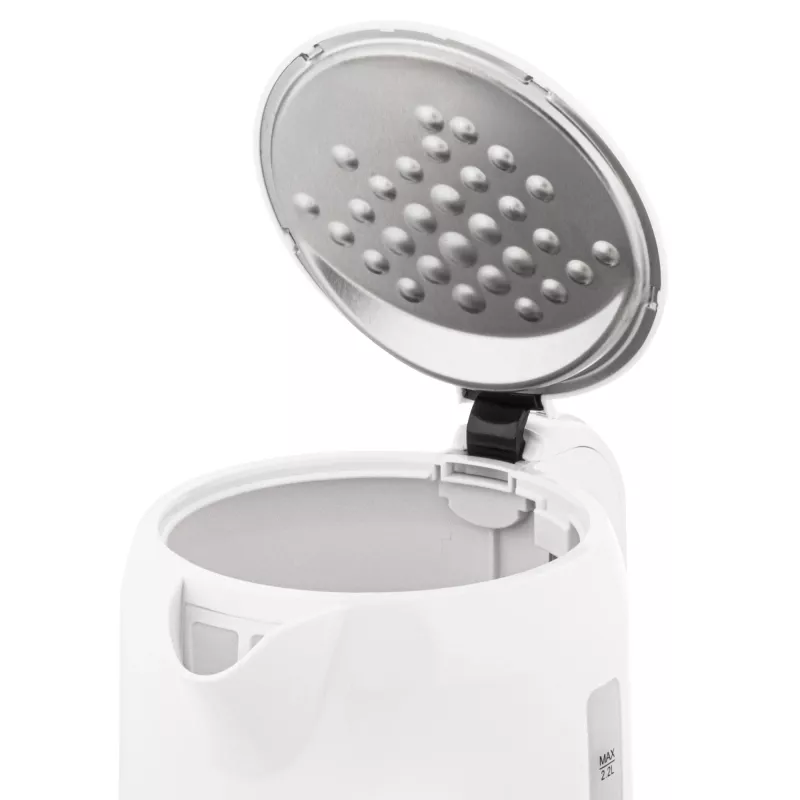 Czajnik Adler AD 1386 | Elektryczny | 1850 W | 2,2 L | Plastik | Obrotowa podstawa 360° | Biały