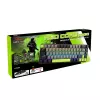Klawiatura mechaniczna MEDIA-TECH MT1260 czerwony Core MX60, układ 60%, przełączniki CHERRY MX czerwony, podświetlenie RGB, USB, zielona