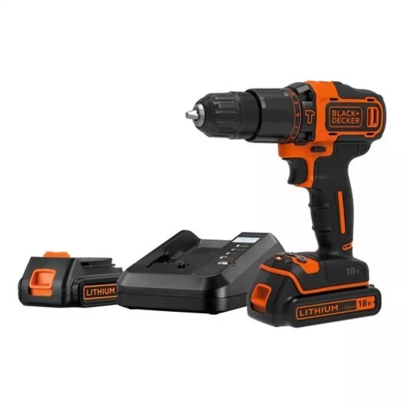 Black & Decker BDCHD18K1B2-QW wiertarka 1400 RPM