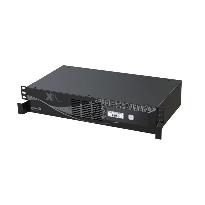 Zasilacz awaryjny UPS Infosec X4 1000 RM Plus 1 kVA 600 W 10 gniazd AC