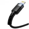 Kabel USB do Lightning Tellur 1,2 m nylonowy pleciony czarny