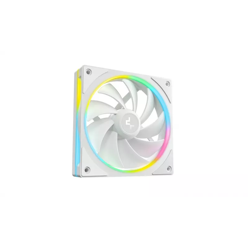 Wentylator do obudowy komputera DeepCool FL12 SE WH 12 cm Biały 3 szt.