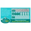 Mata łazienkowa Beldray LA032647LGRYUFFEU7 Antibac Chevron z pianki memory, antybakteryjna, szara