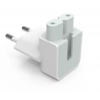 Vision - Adapter do złącza zasilającego - IEC 60320 C7 na CEE 7/7 - Biały - Europa
