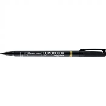 Marker permanentny z okrągłą końcówką Staedtler 313-2 czarny 10 szt.