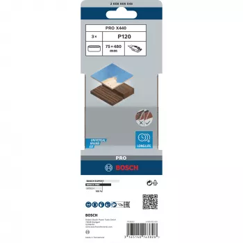 Bosch 2608606046 - Odpowiedni do szlifowania wszystkich rodzajów drewna, twardego drewna, płyt wiórowych, płyt budowlanych, metalu