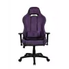 Fotel gamingowy Arozzi Torretta SoftFabric fioletowy — ergonomiczna konstrukcja, regulowane podłokietniki, odchylane oparcie