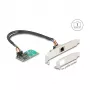 DeLOCK 95268 Wewnętrzny adapter RJ-45 Mini PCI Express 2,5 Gbit/s