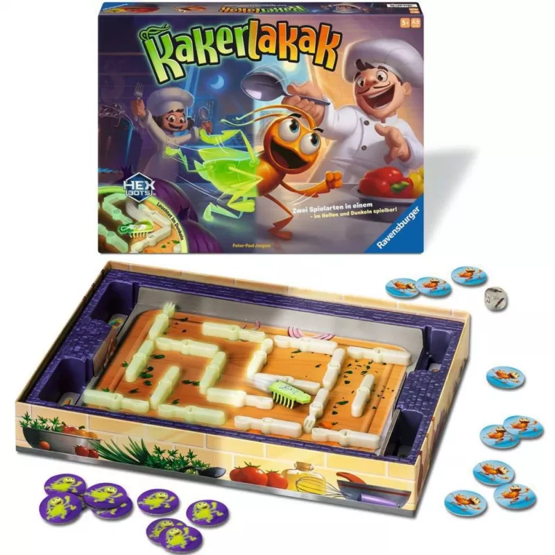 Kakerlakak Glow in the Dark, gra planszowa