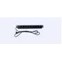 Microconnect CABINETACC23 jednostka dystrybucji zasilania (PDU) 8 gniazd AC 1U Czarny