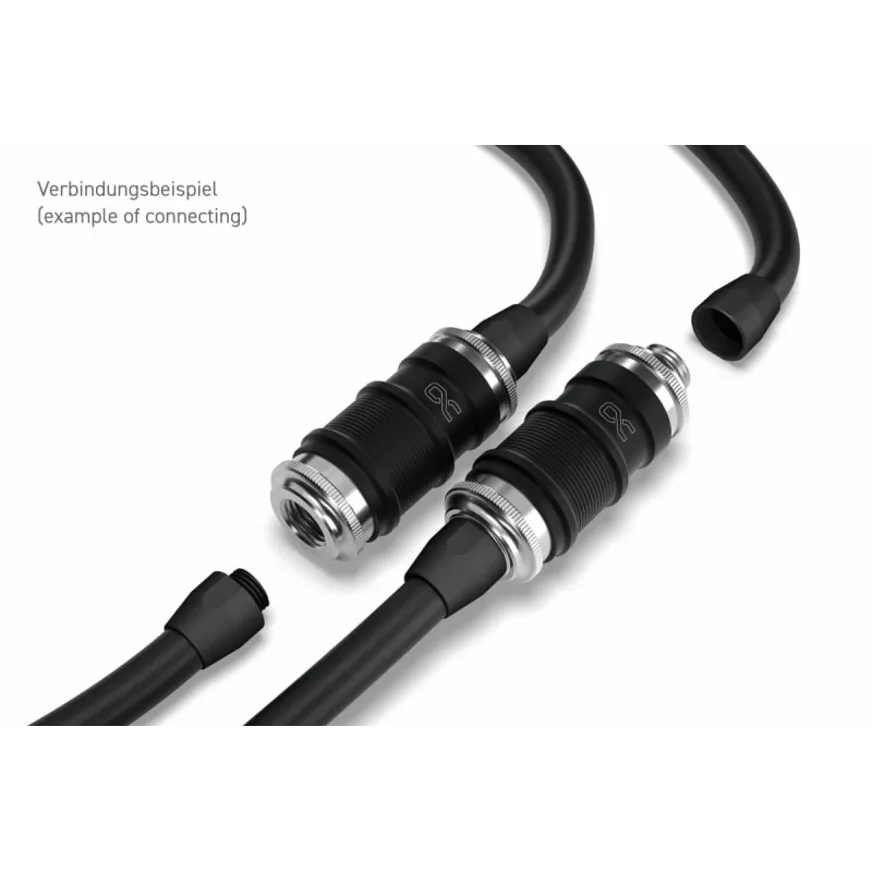 Adapter bloków wodnych Aquatuning GmbH 13876 Mosiądz Nikiel Plastik Czarny Chrom