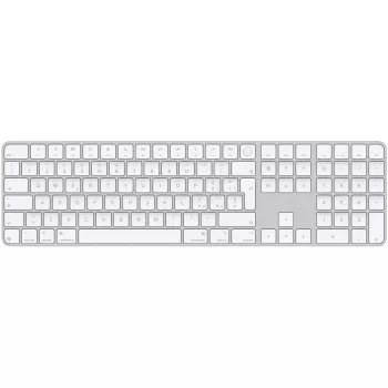 APPLE Magic klawiatura z Touch ID i klawiaturą numeryczną dla komputerów Mac z Apple silicon - włoski - białe klawisze