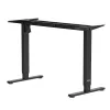 Biurko elektryczne z regulacją wysokości Ergo Office, maks. wysokość 1160 mm, maks. - 80 kg, bez blatu sit-stand, czarne, ER-400 B