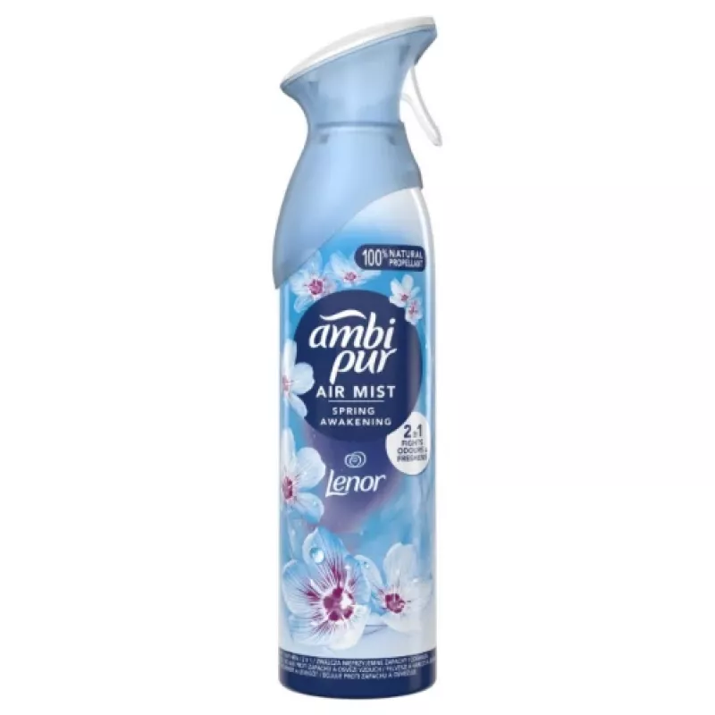 Odświeżacz powietrza w sprayu AMBIPUR Spring Awakening 185 ml — wkład zapachowy do pomieszczeń
