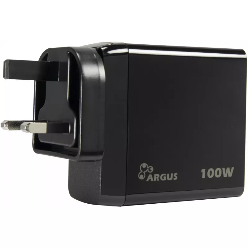 Ładowarka PD INTER-TECH PD-3100 100W USB-C Czarna szybka ładowarka