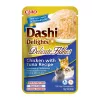 Mokre przysmaki dla kota INABA Dashi Delights Delikatne Płatki z Kurczakiem i Tuńczykiem 40 g saszetka