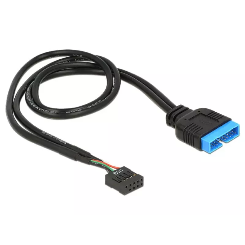 Wewnętrzny kabel USB DeLOCK 83776 0,45 m męski na żeński