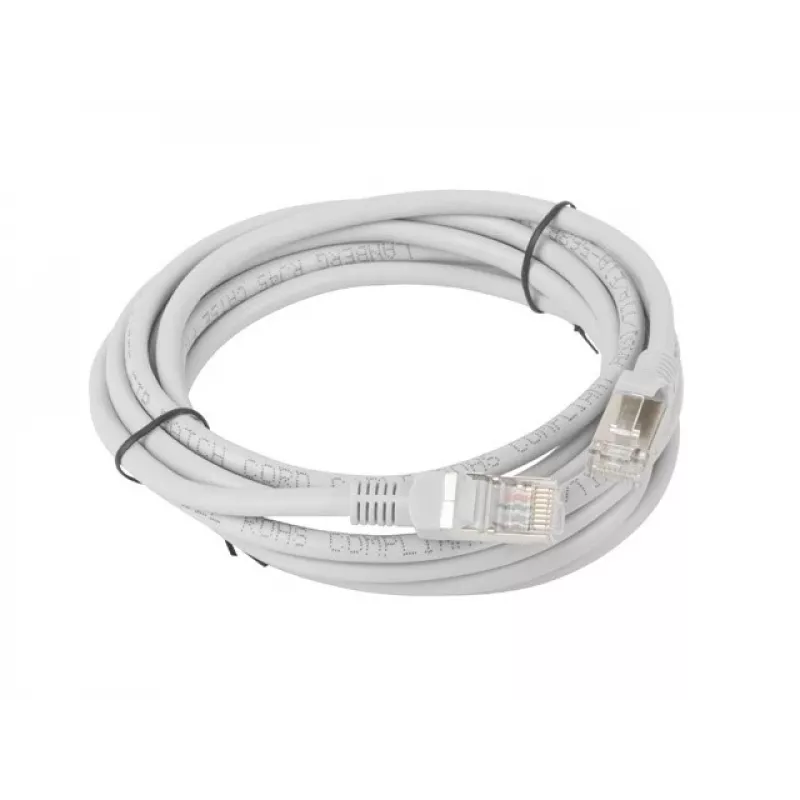 Kabel sieciowy LANBERG PCF5-10CC-0300-S Cat5e F/UTP RJ-45 3 m szary