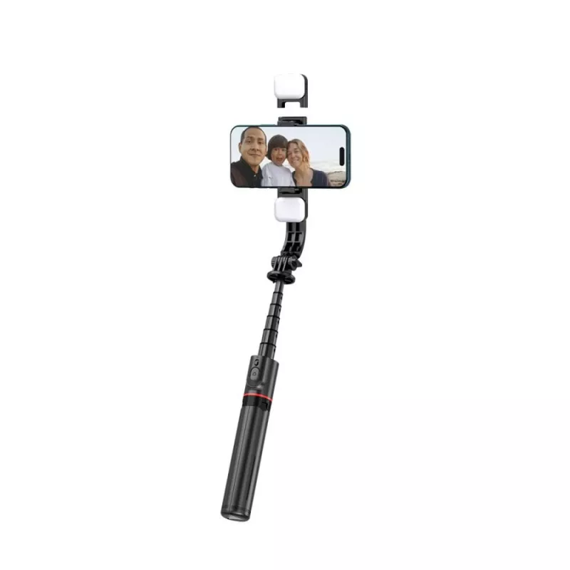 Tech-Protect L05S Selfie Stick ze statywem lampa LED sterowanie Bluetooth-Remote Control