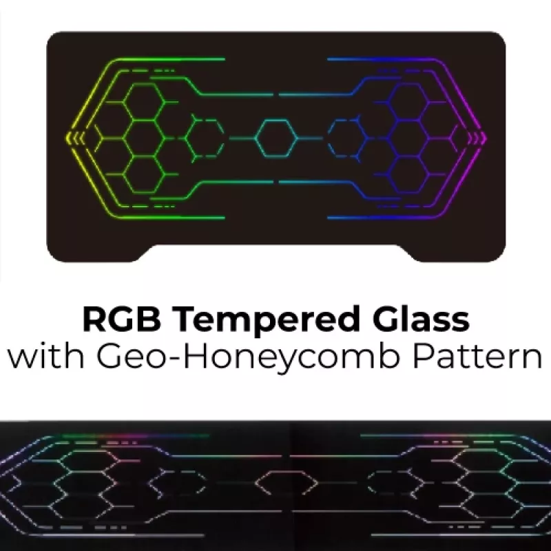 Biurko gamingowe RGB Up Up CyberArena (SPEC)