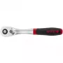 Wiha Reversible Ratchet 3/8 Push Button and Ball Lock czarny/czerwony (45625)