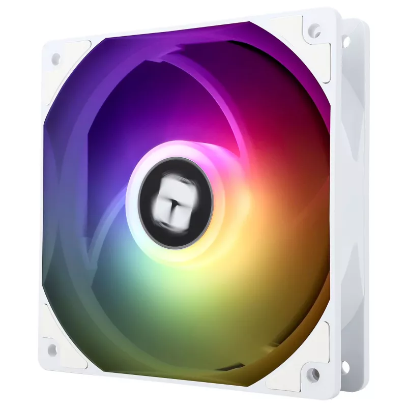 Thermalright TL-C12CW-S X3 120mm PWM ARGB Wentylatory do obudowy — Białe