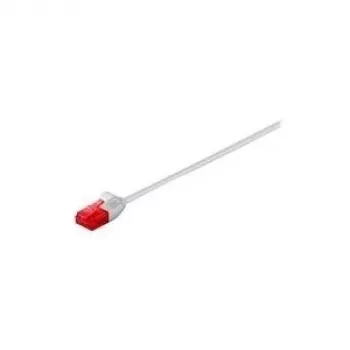 Wentronic Goobay CAT 6 cienki-kabel krosowy, U/UTP, szary, 5 m - materiał miedź (93754)