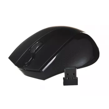 Bezprzewodowa mysz RF A4Tech G9-500F, praworęczna, 1000 DPI, nano odbiornik 2,4 GHz, zasięg 15 m, bateria AA