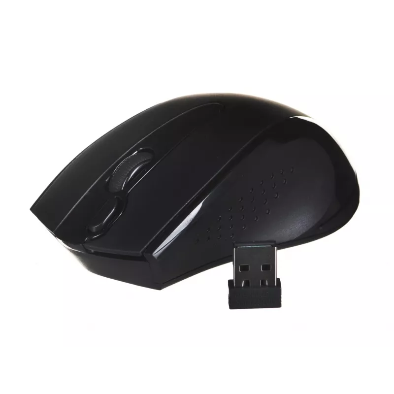 Bezprzewodowa mysz RF A4Tech G9-500F, praworęczna, 1000 DPI, nano odbiornik 2,4 GHz, zasięg 15 m, bateria AA