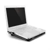 Podkładka chłodząca MEDIA-TECH MT2660 — chłodziarka do laptopa zasilana przez USB, 1 wentylator 13,5 cm, 20 CFM, 1000 RPM, 330×250×40 mm, 327 g, podświetlenie