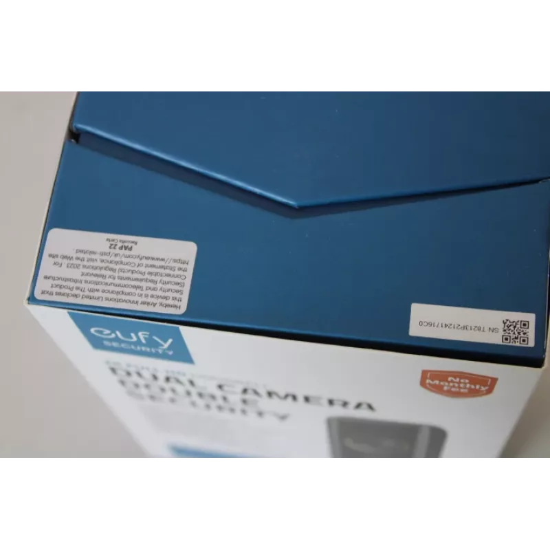 Wideodomofon Eufy Doorbell 2 Pro — model T8213G11SO, czarny, odnowiony (porysowany blat)