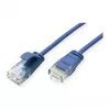 ROLINE GREEN UTP kabel krosowy Cat.6A (klasa EA), LSOH, cienki, niebieski, 0,15 m