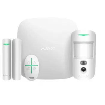 Alarm Security Starterkit CAM/HDR Biały 156253 Ajax