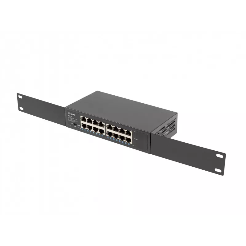 Przełącznik Lanberg RSGE-16 Rack 10/19 (16 portów 1Gb)