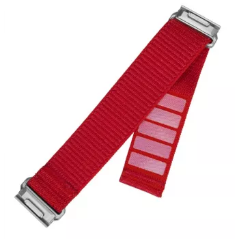 Zamienny nylonowy pasek FIXED 22 mm do Garmin QuickFit 160–210 mm, czerwony