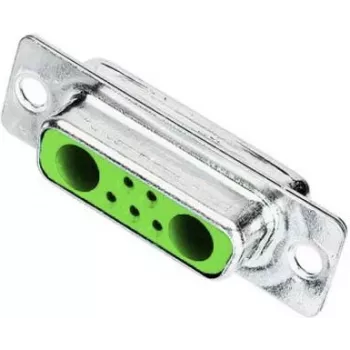Złącze przewodowe D-Sub 2 Harting 09 69 201 5072 Zielony Metaliczny