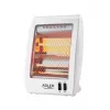Adler | Grzejnik | AD 7709 | Grzejnik halogenowy | 800 W | Liczba poziomów mocy 2 | Biały