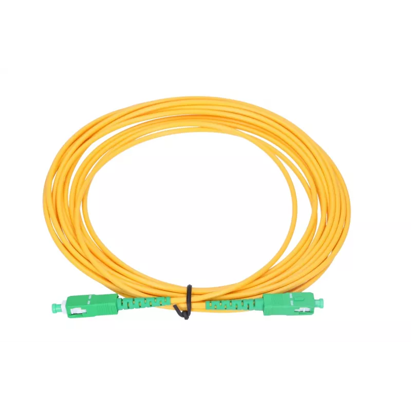 Patchcord światłowodowy Extralink SC/APC–SC/APC Singlemode G.657.A1 3 mm, 5 m