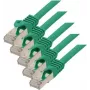 Kabel sieciowy ShiverPeaks 75511-G-SET5 Cat7 S/FTP 1m Zielony